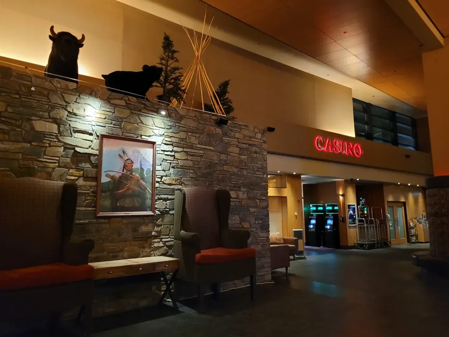 Mountain resort setting, Kananaskis